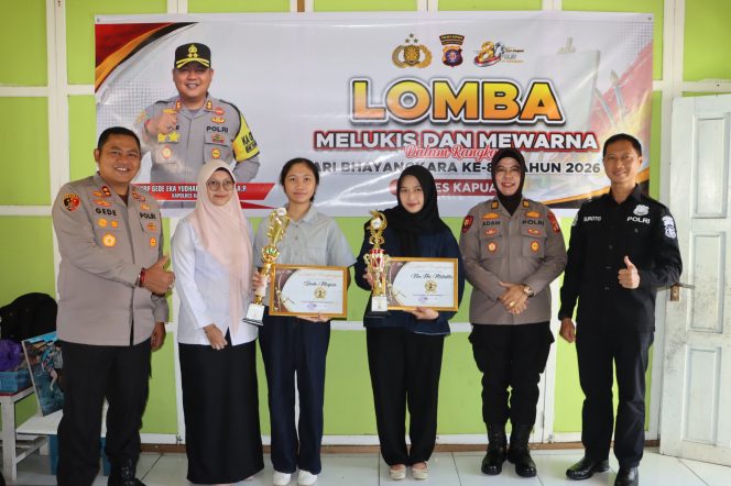 
					Sambut Hari Bhayangkara Ke-80, Polres Kapuas Wadah Kreativitas Anak dan Masyarakat Lewat Lomba Melukis dan Mewarna