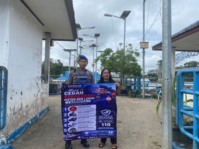 
					SATPOLAIR POLRES BARITO UTARA PATROLI DI DAS BARITO DAN SOSIALISASIKAN LARANGAN KARHUTLA