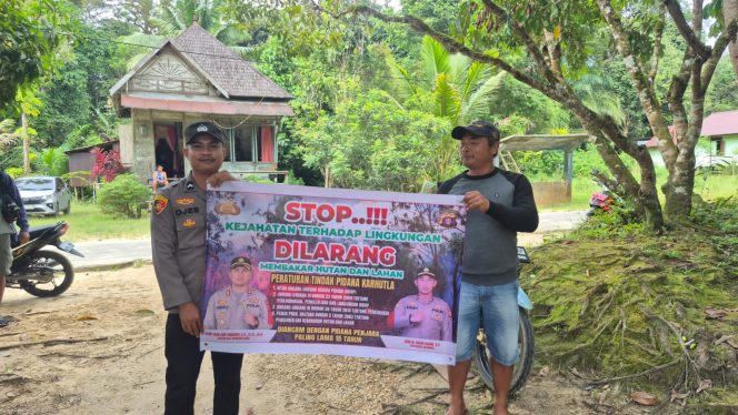 
					Langkah Proaktif Polsek Rungan: Ajak Masyarakat Buka Lahan Tanpa Cara Membakar