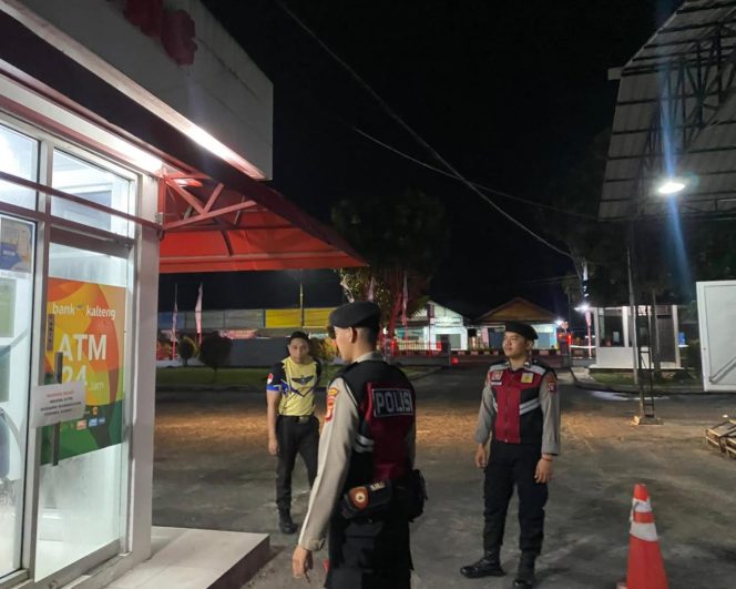 
					Sat Samapta Polres Sukamara Optimalkan Layanan Pengamanan Preventif Malam Hari di Bank Kalteng