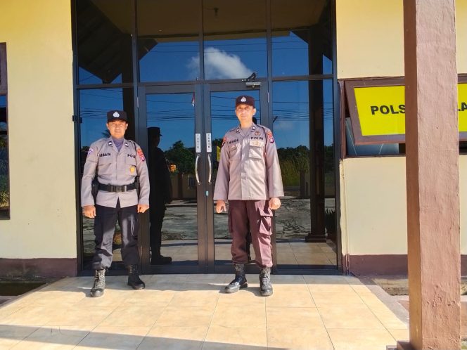 
					POLSEK PULAU PETAK LAKSANAKAN SIAGA MAKO PAGI