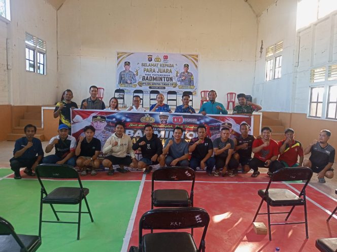 
					POLSEK SERUYAN TENGAH GELAR TURNAMEN BADMINTON KAPOLSEK CUP II DALAM RANGKA HUT BHAYANGKARA KE-80
