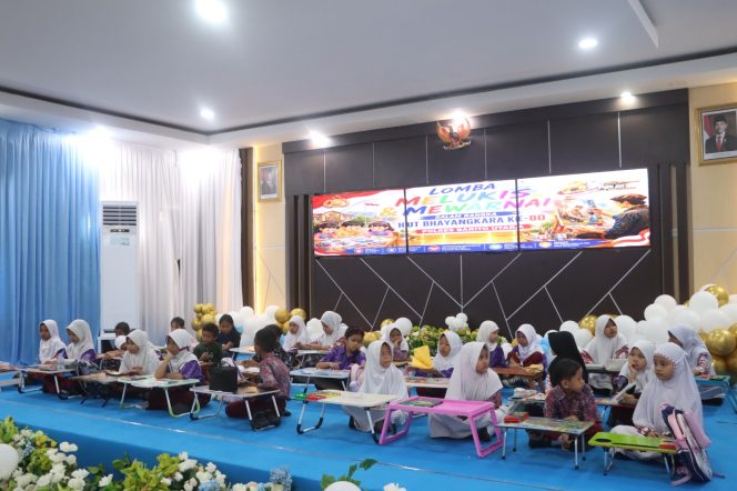 
					Polres Barito Utara Semarakkan HUT Bhayangkara Ke-80 dengan Lomba Melukis dan Mewarnai, Wadah Kreativitas Anak dan Pelajar