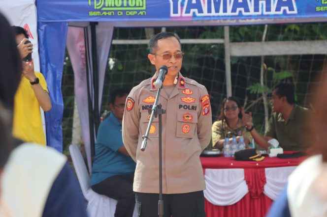
					Meriahkan Hari Bhayangkara ke-80, Polres Gunung Mas Gelar Turnamen Voli