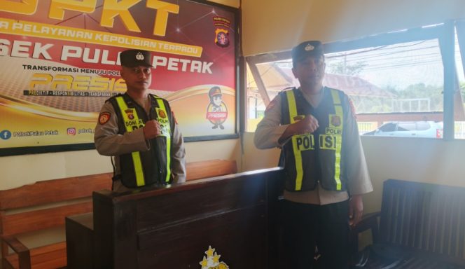 
					POLSEK PULAU PETAK LAKSANAKAN SIAGA MAKO PAGI