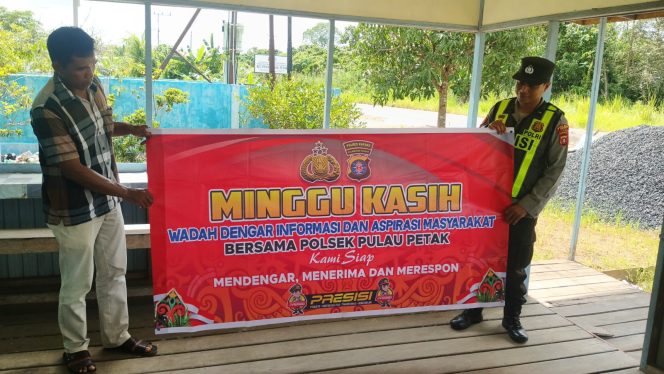 
					POLDA KALTENG/POLRES KAPUAS/POLSEK PULAU PETAK GELAR GIAT “MINGGU KASIH”