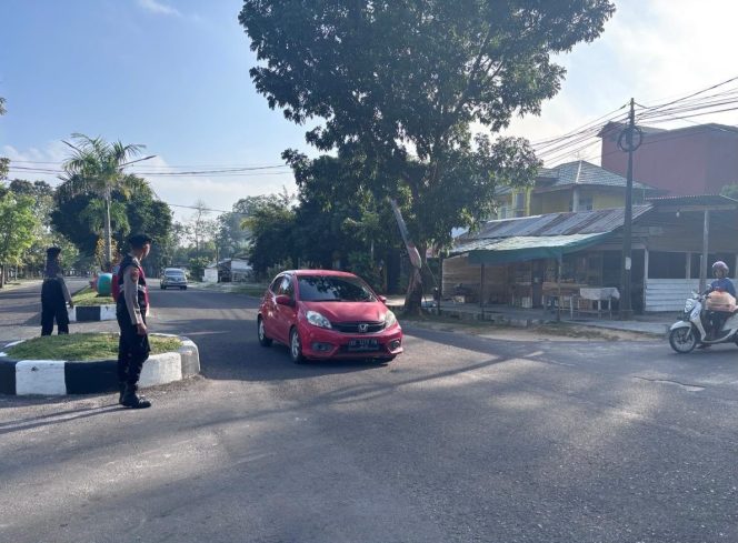 
					Sajikan Garansi Ketenangan di Ruang Publik, Sat Samapta Polres Sukamara Jaga Simpul Jalanan Perkotaan
