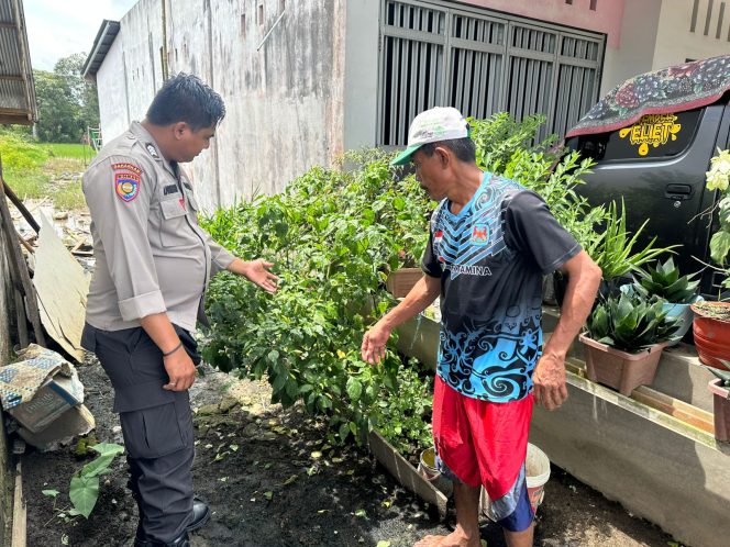 
					Dukung Program Makan Bergizi, Polsek Pandih Batu Gencarkan Gerakan Pekarangan Pangan