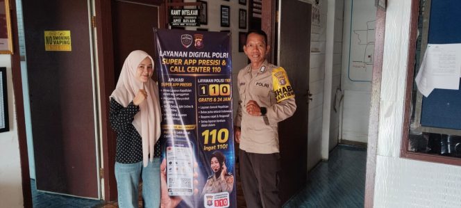 
					BHABINKAMTIBMAS POLSEK TEWEH TIMUR SOSIALISASIKAN APLIKASI SUPER APP POLRI KEPADA MASYARAKAT