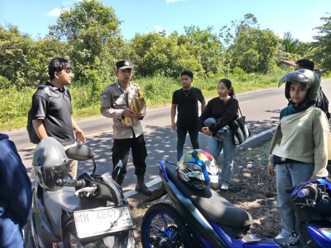 
					Polsek Jabiren Raya Gelar Silaturahmi Kamtibmas Ajak Warga Tangkal Hoaks