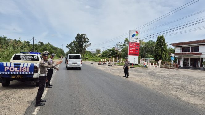 
					Patroli Satlantas Polres Pulang Pisau Sasar Daerah Rawan Kecelakaan di Mantaren