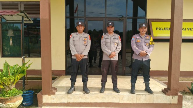 
					POLSEK PULAU PETAK LAKSANAKAN SIAGA MAKO PAGI