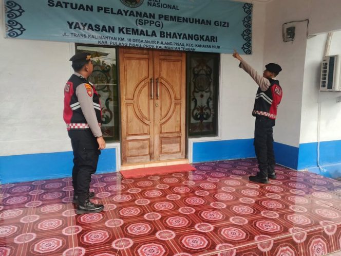 
					Dukung Program Kesehatan, Sat Samapta Polres Pulang Pisau Pantau Satuan Pelayanan Pemenuhan Gizi