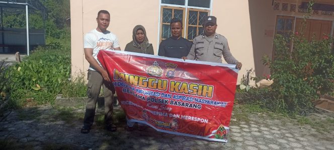 
					Untuk Menampung Aspirasi Masyarakat Polsek Basarang Melaksanakan Giat Jum’at Curhat Di Desa Basarang Jaya