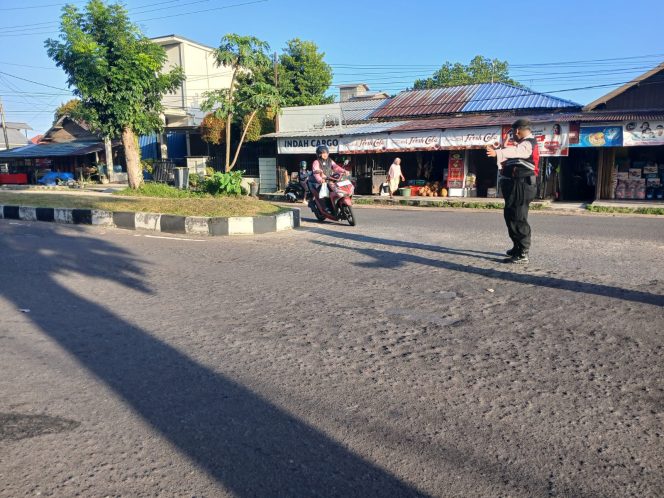 
					Wujudkan Arus Lalu Lintas Tertib, Sat Samapta Polres Sukamara Optimalkan Pengaturan Pagi