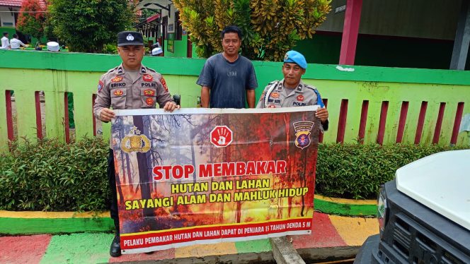 
					Langkah Polsek Tewah, Jaga Ekosistem dari Ancaman Kebakaran Hutan