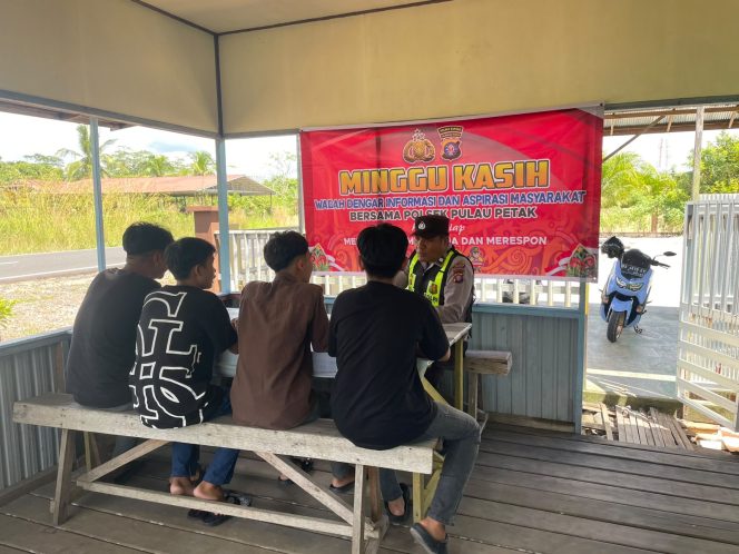 
					POLDA KALTENG/POLRES KAPUAS/POLSEK PULAU PETAK GELAR GIAT “MINGGU KASIH”