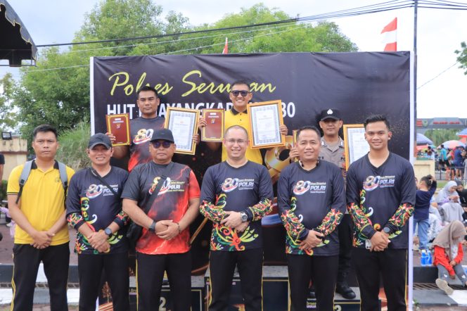 
					HUT BHAYANGKARA KE-80, POLRES SERUYAN UMUMKAN JUARA LOMBA SATKAMLING, BHABINKAMTIBMAS TELADAN DAN 3 PILAR