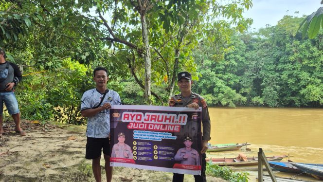 
					Personel Polsek Rungan Rangkul Pemuda Perangi Narkoba dan Judi