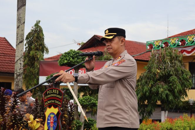 
					Kapolres Kobar Pimpin Pelaksanaan Apel Jam Pimpinan, Tegaskan Komitmen Dan Tanggung Jawab