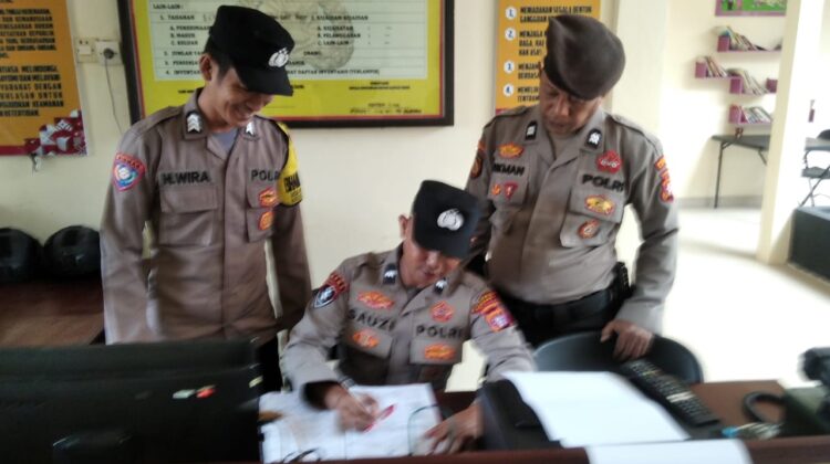 POLSEK KAPUAS TIMUR RUTIN LAKSANAKAN SIAGA PENJAGAAN MAKO, CEGAH ANCAMAN MAUPUN GANGGUAN KAMTIBMAS