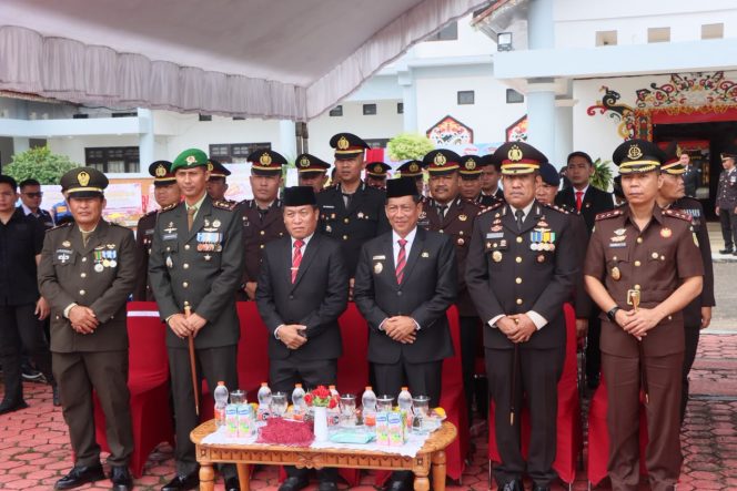 
					Peringatan Hari Bhayangkara ke-80, Polres Murung Raya Gelar Upacara
