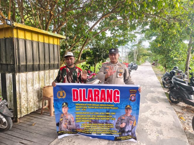 
					Cegah Perusakan Ekosistem Perairan, Polsek Kapuas Timur Sosialisasikan Bahaya Illegal Fishing untuk Keberlanjutan