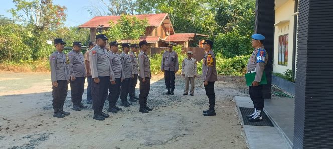 
					Apel Pagi Polsek Kapuas Timur Arahkan Personil Maksimalkan Pelayanan Kepada Masyarakat