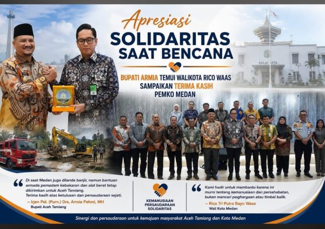 
					Bupati Aceh Tamiang Apresiasi Pemerintah Kota Medan