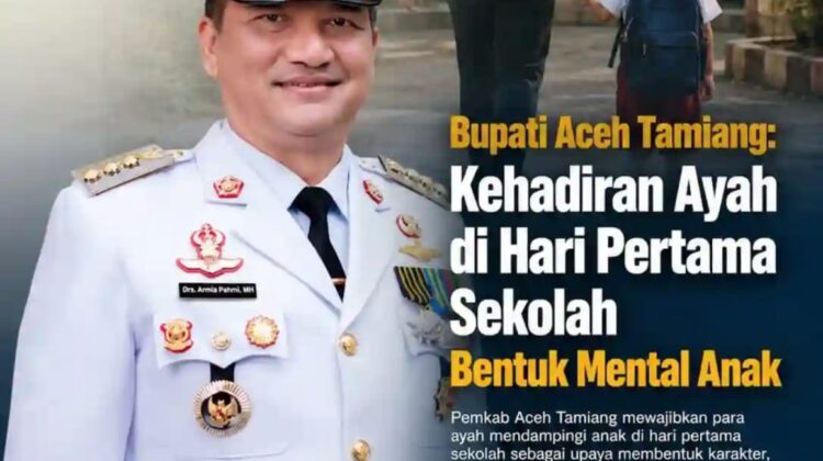 Irjenpol (Purn) Drs Armia Pahmi, MH Bupati Aceh Tamiang Ajak Kaum Bapak Galakkan GAMAS