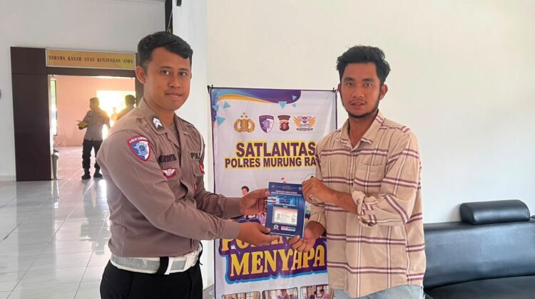 “Polantas Menyapa”, Polres Murung Raya Pastikan Penerbitan SIM Terpecaya dan Bebas Pungutan Liar