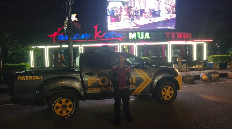 Jaga Kondusivitas Malam Hari, Polres Barito Utara Gencarkan Patroli Presisi Cegah Premanisme