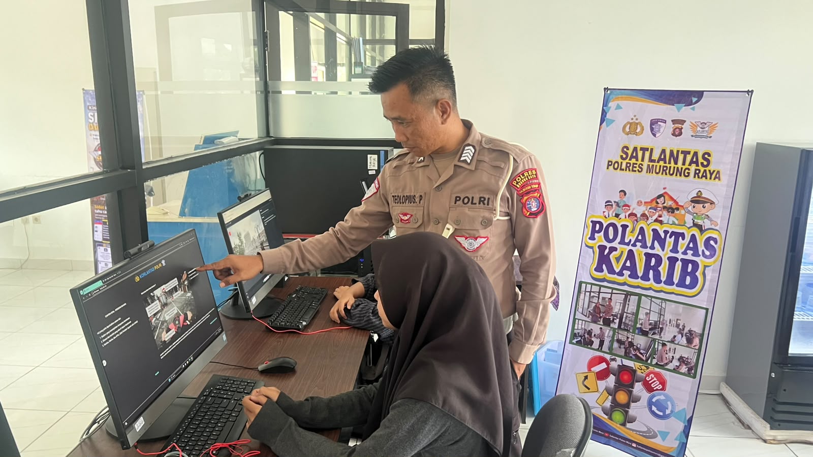 Program Polantas Karib, Satlantas Polres Murung Raya Pastikan Pembayaran Pajak Transparan Tanpa Pencaloaan
