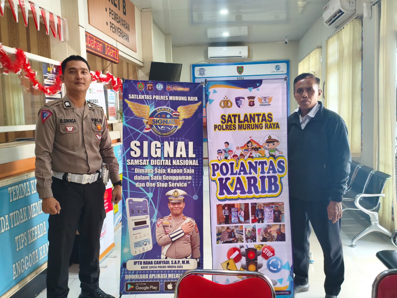 Program Polantas Karib, Satlantas Polres Murung Raya Pastikan Pembayaran Pajak Transparan Tanpa Pencaloan