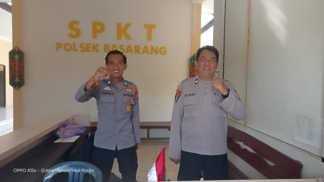 
					Tingkatkan Kewaspadaan Personil Polsek Basarang Giat Siaga Mako
