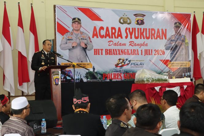 
					Perkuat Sinergitas dan Dukung Ketahanan Pangan Nasional, Polres Gunung Mas Sukses Gelar Syukuran Hari Bhayangkara Ke-80