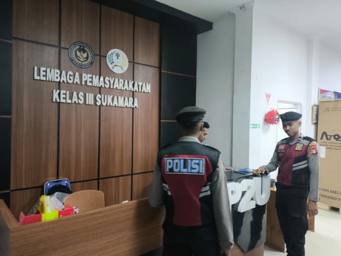 
					Perkuat Komunikasi Kamtibmas, Sat Samapta Polres Sukamara Gelar Monitoring Malam ke Lapas