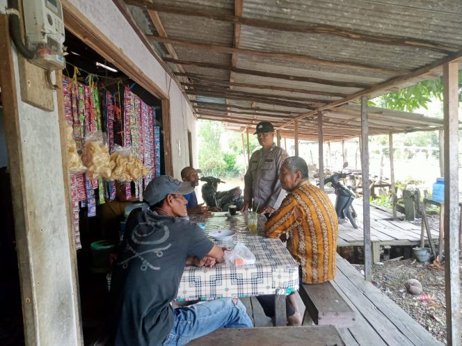 
					Polsek Kahayan Kuala Gencarkan Sosialisasi Bahaya Narkoba kepada Masyarakat di Desa Tanjung Perawan