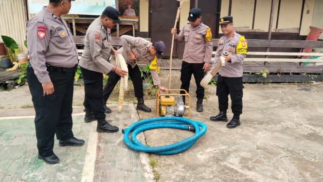 
					Antisipasi Karhutla, Polsek Pandih Batu Lakukan Pengecekan Intensif Mesin Robin Pemadam Api