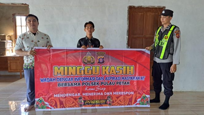 
					POLDA KALTENG/POLRES KAPUAS/POLSEK PULAU PETAK GELAR GIAT “MINGGU KASIH”