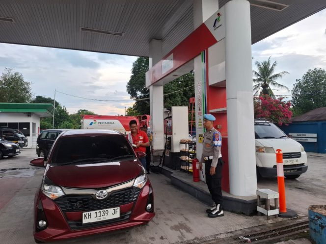 
					Pastikan Akurasi Takaran dan Distribusi Tepat Sasaran, Polsek Kahayan Tengah Cek Berkala SPBU Bukit Liti