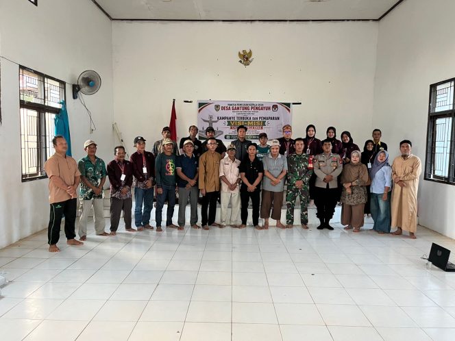 
					DEMOKRASI DESA BERLANGSUNG HANGAT, POLSEK SERUYAN TENGAH SIAGA AMANKAN KAMPANYE CALON KADES GANTUNG PENGAYUH