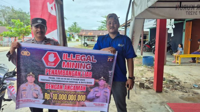 
					Personel Polsek Rungan Sosialisasikan UU Lingkungan Hidup dan Aturan PETI