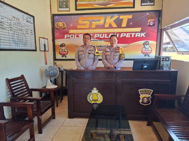 
					POLSEK PULAU PETAK LAKSANAKAN SIAGA MAKO PAGI