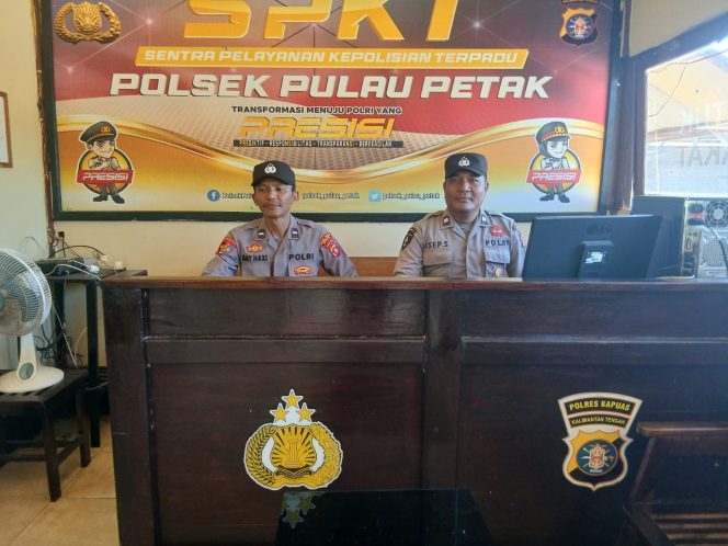 
					POLSEK PULAU PETAK LAKSANAKAN SIAGA MAKO PAGI