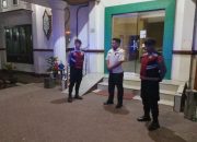 Kawal Stabilitas Lembaga Keuangan Daerah Jalur Malam, Sat Samapta Polres Sukamara Kontrol Bank Kalteng