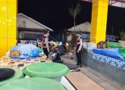 Berikan Perlindungan Lapak Niaga Warga, Sat Samapta Polres Sukamara Monitoring Pasar Saik