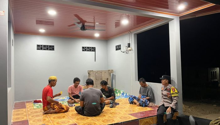 Persempit Sel Kriminalitas Jalanan Jam Rawan, Polsek Balai Riam Intensifkan Operasi KRYD Malam