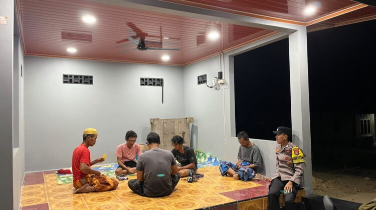 Persempit Sel Kriminalitas Jalanan Jam Rawan, Polsek Balai Riam Intensifkan Operasi KRYD Malam