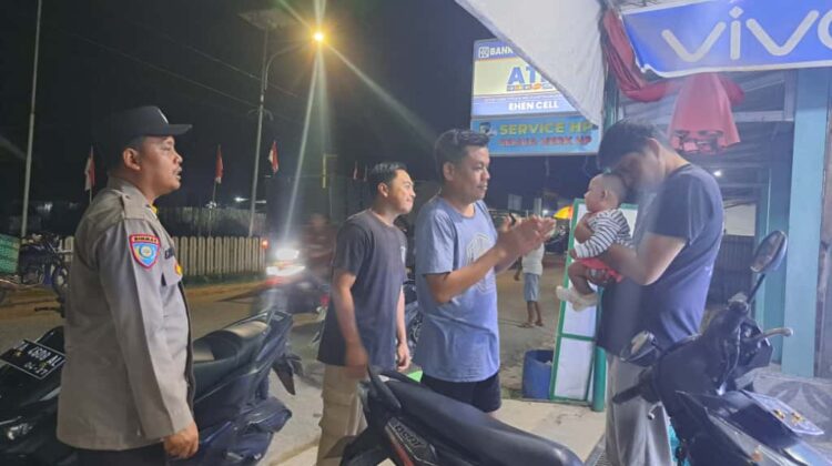 Persempit Ruang Gerak Kriminalitas, Personel Polsek Rungan Masifkan Patroli KRYD di Jakatan Raya